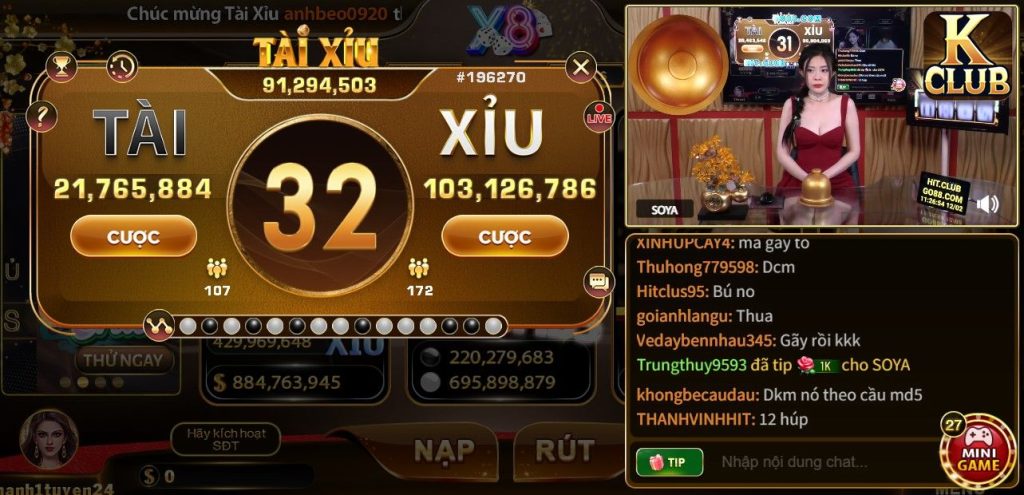 Game bài Kclub được ưu đãi nhiều chương trình giá trị 
